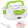 DISCORAMA® - SCALDAVIVANDE ELETTRICO PORTATILE PORTAVIVANDE TERMICO 220V LUNCH BOX PRANZO UFFICIO LAVORO