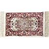 Markotex Tappeto da Camera in Viscosa (scendiletto - salotto: classico, orientale) - (Cream, 40x60)