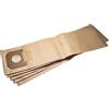vhbw 5x sacchetti compatibile con Kärcher NT 561 Eco, NT 561 Eco Craft, NT 561 Eco M, NT 561 Eco TE aspirapolvere - in carta, 75,5cm x 20cm, marrone
