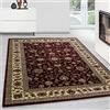 Teppium Tappeto in stile orientale a pelo corto per soggiorno, cucina, camera da letto, corridoio Tappeto morbido e delicato, facile da pulire Misurare: 160 x 230 cm Colore: Rosso-2