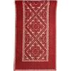 Markotex Tappeto Sardo Stuoia Passatoia tappeto bagno 100% Cotone Made In Italy prodotto in sardegna (Rosso, 55x140)