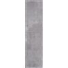 the carpet Relax Tappeto moderno a pelo corto, soggiorno, fondo antiscivolo, lavabile fino a 30 gradi, morbidissimo, aspetto pelliccia, Grigio, 80 x 300 cm
