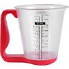 BESTonZON Bilancia Misurino da Cucina 1000G/1G Display LCD Caraffa Graduata per Liquidi e Tazza Misuratrice per Alimenti Bevande