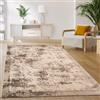 Paco Home Tappeto Soggiorno Camera da letto Pile corto Vintage Orientale Motivo astratto Moderno Beige, Dimensione:80x150 cm
