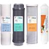 aqua lotus Set di filtri da 3 anni, filtro per acqua osmosi inversa, 21 filtri di ricambio