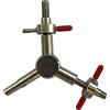 GAOHOU 3-in-1 Strumento multifunzionale di regolazione della valvola di aspirazione Strumento di rimozione del tappo dell'accendino per Dupont accendino L1 L2 Serie GY