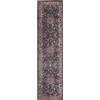 RugVista Galaxy Oriental, Tappeto, Orientali, 80 x 300 cm, Rettangolare, Pelo corto, Soggiorno, Camera da letto, Cucina, Corridoio, Lavabile in lavatrice, Blu/Nero