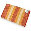 SpazioTessile Tappeto Stuoia Cucina Multiuso 100% Cotone Indiano Sfumato 6 Misure 6 Colori CH (Arancio, 55x180)
