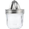 Amosfun Spremiagrumi Manuale in Acciaio Inossidabile 18/10 Con Barattolo Estrattore Di Frutta Compatto Per Casa E Cucina Facile Da Pulire E Riporre Ideale Per Agrumi Freschi