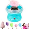 Kevo Macchina per lo zucchero di cotone, macchina per lo zucchero in cotone, macchina per il papà, macchina per il fai da te, regalo per bambini, elettrodomestici da cucina, blu