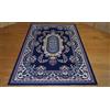 SpazioTessile Tappeto Classico Orientale Persiano Soggiorno Camera Royal ManoLana 63CH 4Colori (Blu, 100x200)