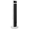 KLARSTEIN Icetower Smart - Ventilatore a Piantana, 45 Watt, Display Digitale, con Telecomando, Timer 24h, 3 Modalità, 100 m³/h, Connessione Wi-Fi, Nero-Bianco