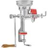Victoria Mulino Grano Manuale Macinino Cereali in Ghisa per Macinare Caffè, Mais, Avena, Spessore di Macinatura Regolabile, Tramoggia Bassa, Grain Grinder con Morsetto da Tavolo