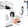 Avilia - Kit Accessori Bianchi Ricambi Folletto Compatibili VK130 VK135 VK140 VK150 VK200 con Bocchetta Pennello Lancia Spazzola Caloriferi e Adattatore per Pulizia Profonda