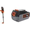 BLACK+DECKER Motosega a Batteria Litio - Potatrice da Giardino Asta regolabile fino a 4 metri, Impugnatura Ergonomica Antiscivolo 18 V, GPC1820LB-QW & Batteria al Litio