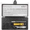 Wiha 75965 - Set di 65 cricchetti e microbit per tecnici esperti ESD, 65 pezzi