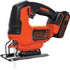 BLACK+DECKER 20V MAX JigSaw con batteria e caricabatterie (BDCJS20C)