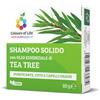 Colours Of Life Shampoo Solido con TE TREE per cute grassa, azione purificante, pack eco-friendly, prodotto naturale, con pratico nastro in cotone Colours of Life SKIN SUPPLEMENT