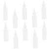 Housoutil 25 Bottiglie per Applicatore Tinta Chioma da 50ml in Pe e Abs Design Antigoccia per Dispenser Olio, Lozione e Condizionatori, per Uso Professionale e Fai-da-te