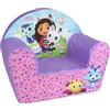 Fun House Gabby ET LA Maison Magique - Poltrona da club per bambini, origine francese, 52 x 33 x 42 cm