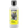 KÄRCHER Detergente naturale per vetri concentrato RM 500N per aspiragocce WV e robot lavavetri KÄRCHER, Flacone 500 ml, per vetri puliti senza aloni