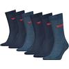 Levi's Classic, Calzini Unisex - Adulto, Sostenibile Blu marino, 43-46