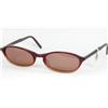 EYEVAN Flirt Hl Burgundy Gradiente Occhiali Da Sole W/ Luce Lenti 49-18-140mm