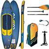 Coasto Flip 10'5 SUP pieghevole ultraleggero 6,55 kg Set completo da touring