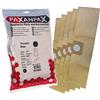 Paxanpax VB470 - Sacchetti di carta compatibili per Rowenta 'ZR81' Bully, RU01-15 Goblin Wizard Truvox Valet Aqua VA40, confezione da 5, colore: Marrone