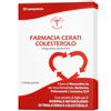 Farmacia Cerati Integratore Colesterolo Naturale | Riso Rosso Fermentato (≤ 3 mg Monacoline), Berberina, Coenzima Q10 | 30 Compresse | Made in Italy - Senza Glutine