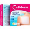 Cutiderm Medicazione Adesiva Sterile 15x15 cm - Cerotto Sterile Grande, Garza Adesiva Sterile con Tampone Assorbente 10x10 cm, Confezione da 25