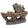 SameeHome Acquario Pirata Pesce Nave Paesaggistica Serbatoio Statua Pesci Ornamentali Riparo Accessori Decorazione Resina 1 Pezzo