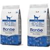 Generico Monge Natural Superpremium Urinary Ricco in Pollo, Cibo Secco per Gatti, 2 confezioni da 1,5 kg
