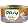 Generico Oasy Umido Gatto, oasy caprice kitten mousse per gattini cuccioli gusto Pollo | 12 scatolette da 85 grammi l'una.