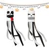 KASESSS 2 Pezzi Halloween Manica a Vento, 100cm Fantasma Borsa for La Direzione del Vento, Halloween Decorazioni da Infestata, Appendere per Esterni da Giardino, Yard, Portico, Patio
