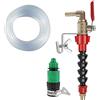 Ohsilv Set di Spruzzatore D'Acqua per La Rimozione Della Polvere per Macchina da Taglio, Kit Smerigliatrice per Tagliapiastrelle nel con Connettore