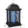 TMACTIME Lampada Antizanzare Elettrica, 20W 4300V UV Zanzariera Elettrica, Impermeabile IPX4, Non Tossico ed Ecologico per Giardino Interno Esterno