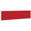 vidaXL Tenda Laterale Retrattile per Patio 600x160 cm Rossa