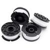 Daaxing Bobina e copertura per decespugliatore Decker AF-100, compatibile con GL340, GL425, GL430, GL530, bobina di filo nero (4 bobine di filettatura)