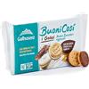 Galbusera BuoniCosì Biscotto Farcito senza Zuccheri Aggiunti con Farina di Tipo 2 - Pacco da 10 x 160 g