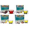 Caffè Vulcanus, 120 capsule di selezione di tisane: Relax, digestiva, zenzero&limone, mirtillo&frutti mix; compatibile con Nespresso