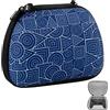 GEEKRIA Custodia da viaggio controller compatibile con Steam Controller, RAZER Wolverine V3 Pro, V2 Pro, Victrix, Luna, borsa portatile rigida, box di archiviazione protettivo (Blu)