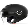 MOTOTOPGUN AIROH Helios HE11 Casco Moto, Nero (Black Matt), XS