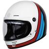 Generico CASCO INTEGRALE CUSTOM ORIGINE OMEGA SUMMIT ROSSO E BIANCO LUCIDO XS 53/54