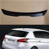 TAPIVA Auto posteriore Spoiler Tail Wing, Compatibile con Peugeot 308 2014 2015 2016 2017 2018 GT line GTI, paraurti tetto Tail Wing Spoiler modifica accessori,aBlack