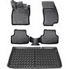 ELMASLINE 3D Tappetini Gomma e Vasca Baule per Citroen C3 Aircross (2024-2026) Solo per modelli a benzina!! | pianale di carico inferiore | Tappetini Auto | Vasca per il bagagliaio | Accessori auto