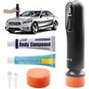 Behogan Kit lucidatrice auto, lucidatrice per riparazione graffi auto, lucidatrice ricaricabile portatile senza fili per la cura dell'auto e lucidatura, lucidatrice per graffi auto e parabrezza