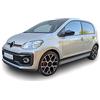 Auto-Dress AutoDress - Set di strisce laterali per VW UP GTI, motivo: originale (111 m, nero opaco)