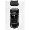KIFWGIH Tendine Parasole Tendina Parasole Per Privacy Per Tesla Per Model 3 Per Highland 2023-2024 Tendina Parasole Finestrini Laterali Su Misura Oscurante Per Campeggio Parasole Auto(Front Windshield)