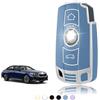 TOOMUME Cover Chiave TPU, Custodia Chiave Adatto per BMW 1/3/5/6 Serie X1 X3 X5 X6 M3 M5 M6 Z4 E60 E70 E71 E72 E81 E87 E88 E89 E90 E91 E92, Copri Chiavi Guscio Chiave Auto Telecomando